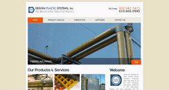 Desktop Screenshot of designplasticsystems.com
